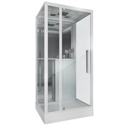 GROSSMAN Душевая кабина квадратная Style GR161 (90x90x215) дверь распашная GR161