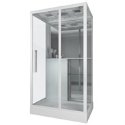 GROSSMAN Душевая кабина прямоугольная Style GR167 (80x120x215) дверь раздвижная GR167
