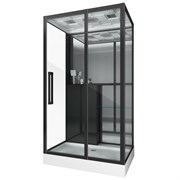 GROSSMAN Душевая кабина прямоугольная Style GR267 (80x120x215) дверь раздвижная GR267