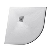 GROSSMAN Strong Душевой поддон GR-S19090 (90х90х2,5) из искусственного камня,1/4 круга,белый GR-S19090