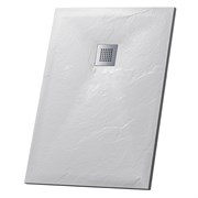 GROSSMAN Strong Душевой поддон GR-S180120Q (80х120х2,5) из искусственного камня,прямоугольный,белый GR-S180120Q
