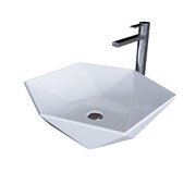 GROSSMAN Раковина накладная GR-3029 (460х460х150) белая,1 место GR-3029