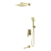 GROSSMAN Душевая система скрытого монтажа Style 501.K35.05.320 золото сатиновый 501.K35.05.320