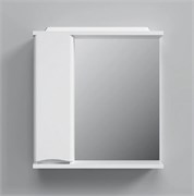 AM.PM Like зеркало, частично зеркальный шкаф, левый, 65см, с подсветкой, белый, глянец, шт M80MPL0651WG