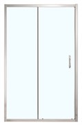 AZARIO Душевая дверь  MILTON 1200х2000 L/R, прозрачное стекло 6 мм, цвет пофиля серебро (AZ-ND6121 1200), двери раздвижные AZ-ND6121 1200
