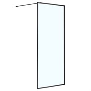 AZARIO Душевая перегородка  RICHMOND 6310 Walk-in 1200x2000 прозрачное стекло 6 мм, цвет профиля черный (AZ-NAG 6310 1200 BLACK) AZ-NAG 6310 1200 BLACK