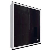 AZARIO Зеркало-шкаф Minio 1П 700х800 c подсветкой и диммером (CS00075843), цвет белый CS00075843
