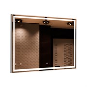 AZARIO Зеркало Ливия 1000х800, LED-подсветка с диммером, сенсорный выключатель (ФР-00001225) ФР-00001225