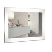 AZARIO Зеркало Норма 800х600, LED-подсветка с диммером, сенсорный выключатель (ФР-00000844) ФР-00000844