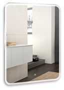 AZARIO Зеркало Стив 685х915, LED-подсветка с диммером, сенсорный выключатель (ФР-00001480) ФР-00001480