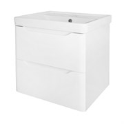 AZARIO Комплект Тумба LOTOS 50/2 510х425х570 подвесная, с раковиной Monte 50 белый гланцевый (CS00094662), цвет белый CS00094662