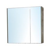 AZARIO Зеркало-шкаф MILANA 80, цвет Светлое дерево CS00060474