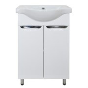 AZARIO Комплект Тумба Стиль- 50 500х310х870 с раковиной Basic 50 (CS00070391), цвет белый CS00070391