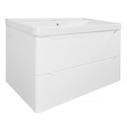 AZARIO Комплект Тумба LOTOS 80/2 815х480х570 подвесная с раковиной Monte 80 (CS00083931), цвет белый CS00083931