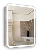 AZARIO Зеркало-шкаф Фиджи 50 508х756х140 c подсветкой и диммером (LED-00002362), цвет белый LED-00002362