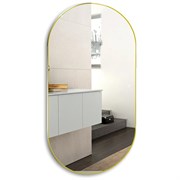 AZARIO Зеркало Viva - GOLD 550х1050 сенсорный выключатель с функцией диммера (LED-00002690) LED-00002690