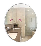 AZARIO Зеркало Плаза-4 D770 c подсветкой и диммером, сенсор выкл+часы (LED-00002301) LED-00002301