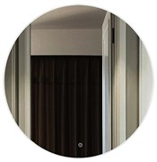 AZARIO Зеркало Alone Cerchio 800х800 влагостойкое с подсветкой, сенсорный выключатель с функцией диммера (CS00079362) CS00079362