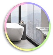 AZARIO Зеркало Perla neo - RGB D770 сенсорный выключатель, мультицвет (LED-00002610) LED-00002610