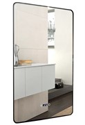 AZARIO Зеркало INCANTO 600х1000 - 3.1 ЖК-часы, подогрев, сенсорный выключатель с функцией диммера (LED-00002539) LED-00002539