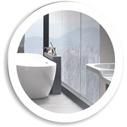 AZARIO Зеркало Перла- ТХ d770 подсветка, сенсорный выключатель с функцие диммера, теплый, холодный свет (LED-00002696) LED-00002696