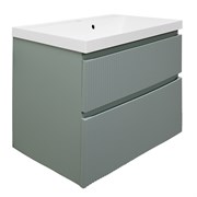 AZARIO Комплект Тумба Viola 80/2 800х450х650 подвесная, с раковиной Астория 80, фисташковый (CS00097142), цвет фисташковый CS00097142