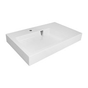 AZARIO Раковина подвесная Ritsa 801х503х95 над стиральной машиной, белый (CS00093810) CS00093810