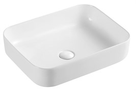AZARIO Раковина 500x390x140 накладная, белая (AZ-2195) AZ-2195