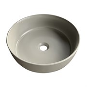 AZARIO Раковина 38,5х38,5х14, накладная, ультратонкая, серая (XML4003-2-U10) XML4003-2-U10