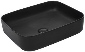 AZARIO Раковина 500x390x140 накладная, черная матовая (AZ-2195-MB) AZ-2195-MB