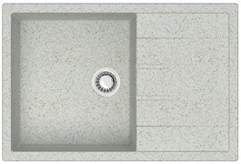 AZARIO Кухонная мойка Vision 750x505x218 искусственный мрамор, цвет Светло серый (CS00078341) CS00078341