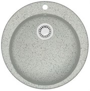 AZARIO Кухонная мойка Vital 507x507x200 искусственный мрамор, цвет Светло серый (CS00078348) CS00078348