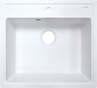 AZARIO Кухонная мойка Litos 570x505x200 искусственный мрамор, цвет Белый (CS00078321) CS00078321