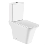 AZARIO Унитаз-компакт  AVERO 660x360х820 напольный, безободковый в комплекте с бачком, смывным механизмом Geberit и сиденьем микролифт (AZ-3121-G) AZ-3121-G