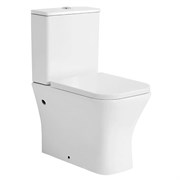 AZARIO Унитаз-компакт  Blaise 385х615х801 напольный, безободковый с быстросъемным сиденьем микролифт (AZ-55-1) AZ-55-1