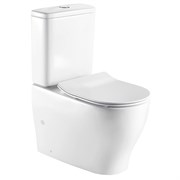 AZARIO Унитаз-компакт  Maro 690х385х840 напольный, безободковый, с бачком и сиденьем микролифт (AZ-2154) AZ-2154