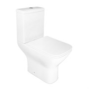 AZARIO Унитаз-компакт  Iris 600х380х775 напольный, безободковый, с сиденьем микролифт (AZ 8353) AZ-8353