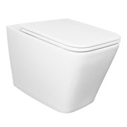 AZARIO Унитаз приставной  Teramo 600х360х410 быстросъемное сиденье микролифт (AZ-003D-NR) AZ-003D-NR