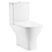AZARIO Унитаз-компакт  Nigel 385х616х785 напольный, безободковый, с быстросъемным сиденьем микролифт (AZ-55) AZ-55