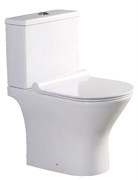 AZARIO Унитаз-компакт  Verde 615х360х745 напольный, безободковый, с сиденьем микролифт ( AZ-2224) AZ-2224