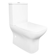 AZARIO Унитаз-компакт  Fresco 360х620х800 напольный, безободковый, с быстросъемным сиденьем микролифт (AZ-8302) AZ-8302