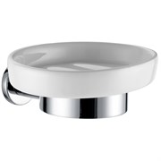 AZARIO Мыльница FORNY керамическая, хром (AZ-88308) AZ-88308