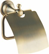 AZARIO Держатель туалетной бумаги ELVIA с крышкой, бронза (AZ-91110Q) AZ-91110Q