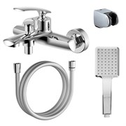 AZARIO Смеситель для ванны и душа REULEAUX с ручным душем, керамический картридж, хром (AZ-VWF238296C) AZ-VWF238296C