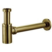 AZARIO Сифон для раковины G 1 1/4, без выпуска, цилиндр, латунь, бронза (AZ-108-BR) AZ-108-BR