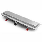 AZARIO Душевой лоток D40 Klasik 850 мм, боковой слив, пластиковый, решетка из нержавеющей стали (AZ-CH 850 K) AZ-CH 850 K