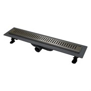 AZARIO Душевой лоток STICK 900 мм, боковой слив D40, пластиковый, решетка из нержавеющей стали (AZCP11-90 Stick) AZCP11-90 Stick
