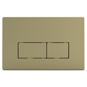 AZARIO Кнопка смыва двойная, квадратная, цвет золото (AZ-8200-0091/AZ-P58-0160) AZ-8200-0091/AZ-P58-0160