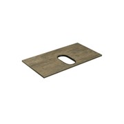 AQUATON Столешница Лофт Фабрик 39.8х1.6х75.0, дуб кантри (1A243003LTDY0) 1A243003LTDY0