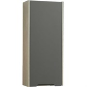 AQUATON Шкаф подвесной Оливия 35 L левый, Грей/Дуб Ойстер (1A254703OLUGL) 1A254703OLUGL